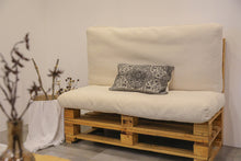 Load image into Gallery viewer, Pallet Sofa with Backrest (Cushions not included)