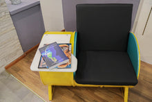 Load image into Gallery viewer, Barrel Couch with Writing Support