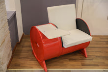 Load image into Gallery viewer, Barrel Couch with Writing Support