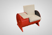 Load image into Gallery viewer, Barrel Couch with Writing Support