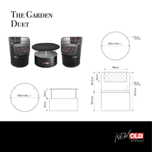 Load image into Gallery viewer, The Garden Duet (1 table + 2 chairs)
