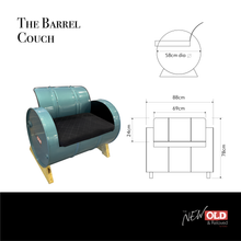 Load image into Gallery viewer, The Barrel Couch