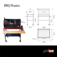 Load image into Gallery viewer, BBQ Barrel